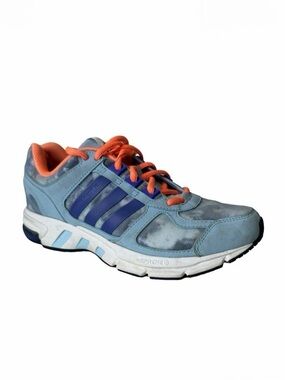 Adidas Equipment 10 Running Shoe Blue Orange Women's Size 6.5
